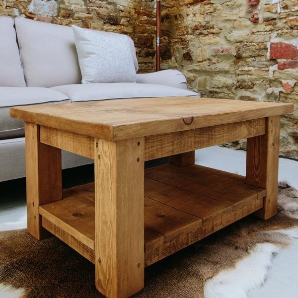 Plank Coffee Table | Chunky Coffee Table | Curiosity Interiors For Plank Coffee Tables (View 1 of 15)