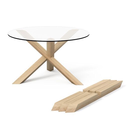 Praktrik | 1 × 3 Coffee Table | Wooden Coffee Table, Diy Coffee Table,  Round Wooden Coffee Table With 3 Leg Coffee Tables (View 15 of 15)