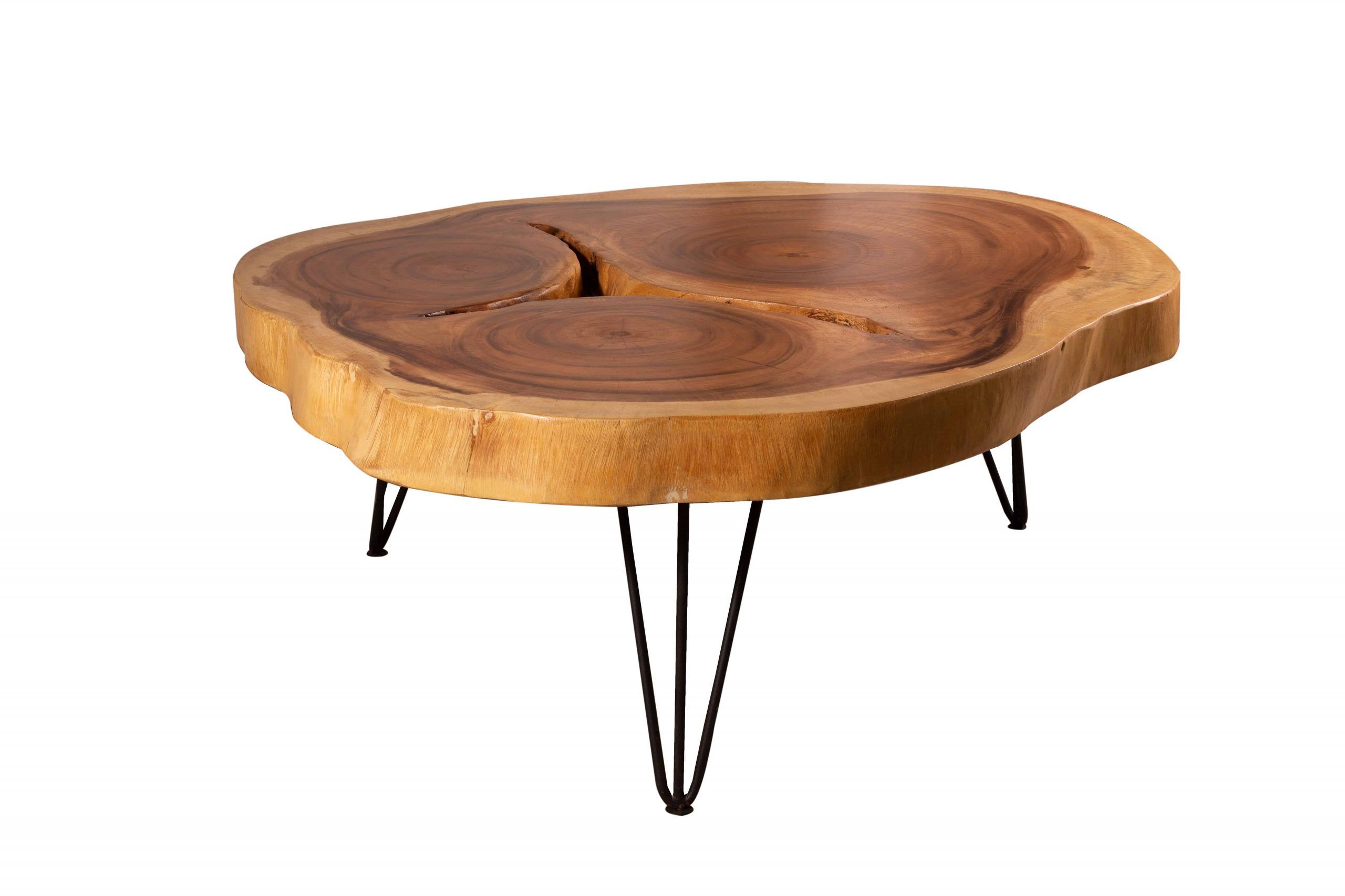 Round Acacia Live Edge Coffee Tables | Acacia Wood Furniture | Custom Tables  | Tier 1 Furnishings Within Acacia Wood Coffee Tables (View 11 of 15)