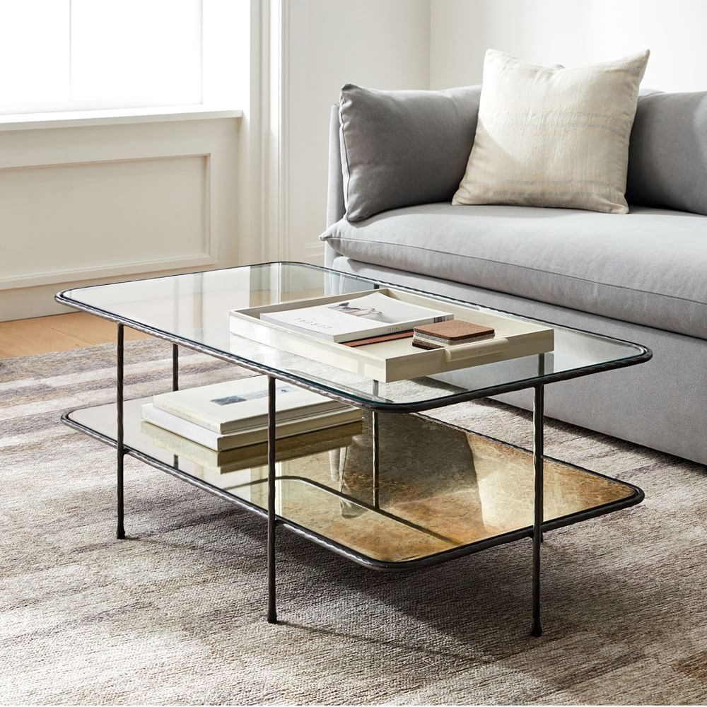 The 19 Best Glass Coffee Tables To Shop Now Throughout Glass Topped Coffee Tables (View 4 of 15)