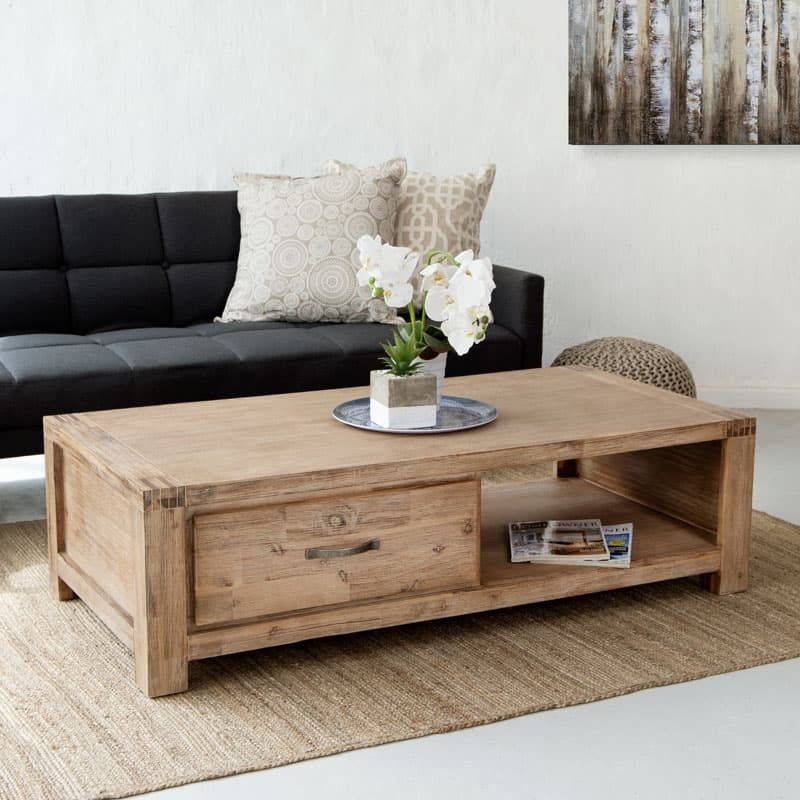 Vancouver Acacia Wood Coffee Table | Coffee Tables | Living | Cielo Pertaining To Acacia Wood Coffee Tables (View 10 of 15)