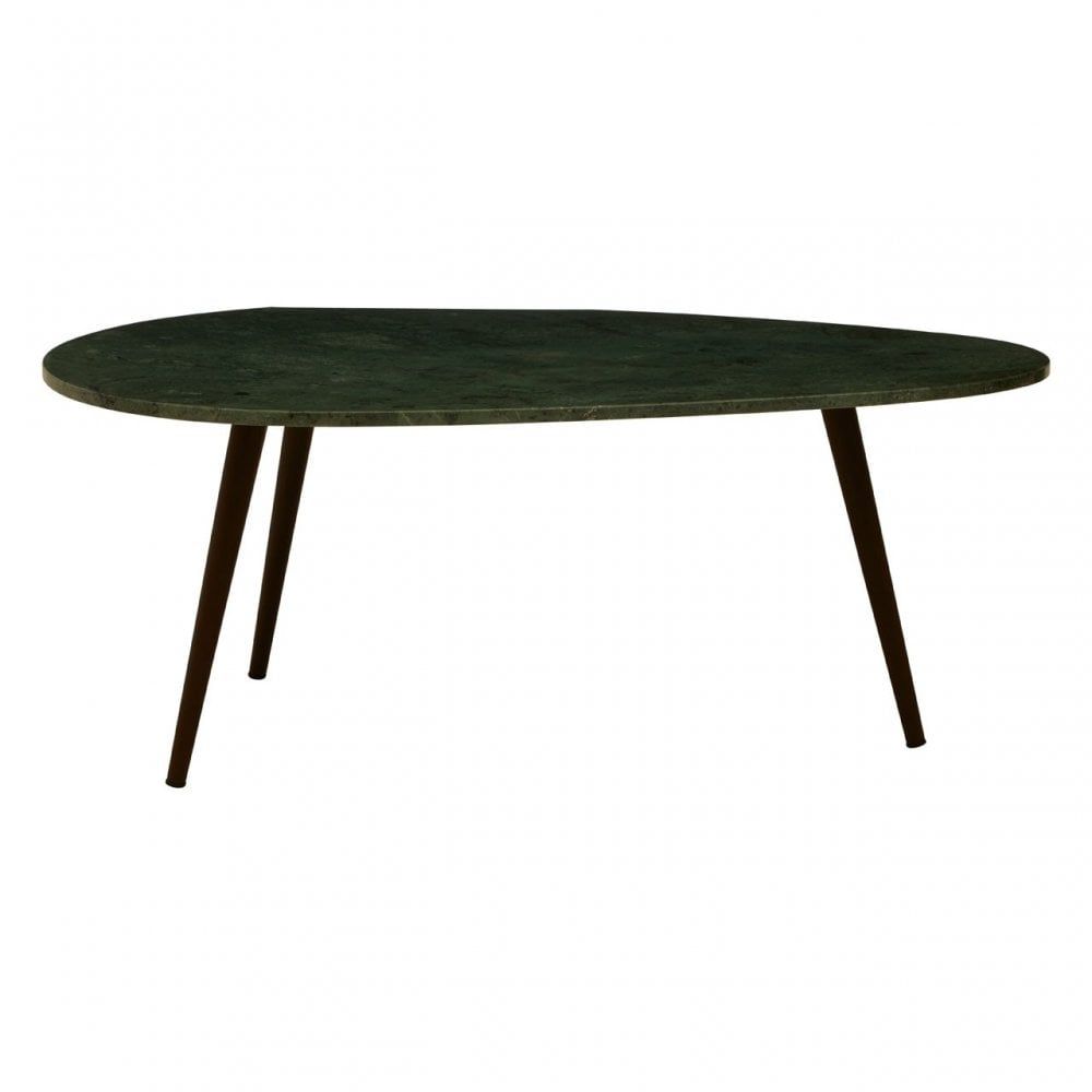 Vasco 3 Leg / Green Marble Top Coffee Table – Living Room From Breeze  Furniture Uk With 3 Leg Coffee Tables (View 8 of 15)