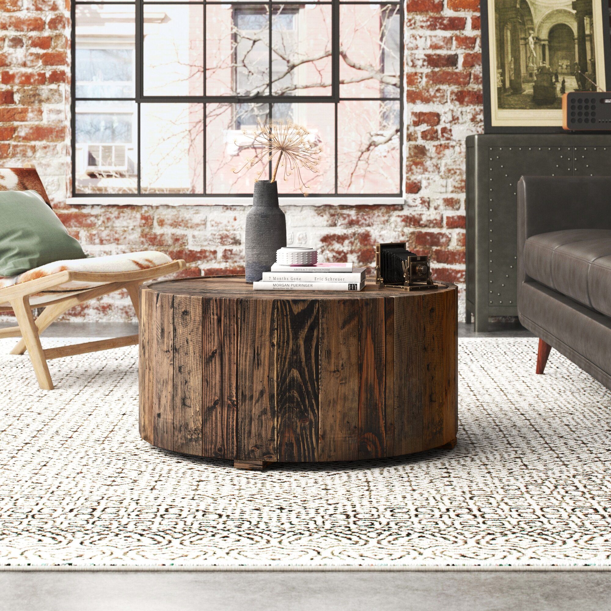 Wayfair | Drum Coffee Tables You'll Love In 2022 For Drum Shaped Coffee Tables (View 12 of 15)