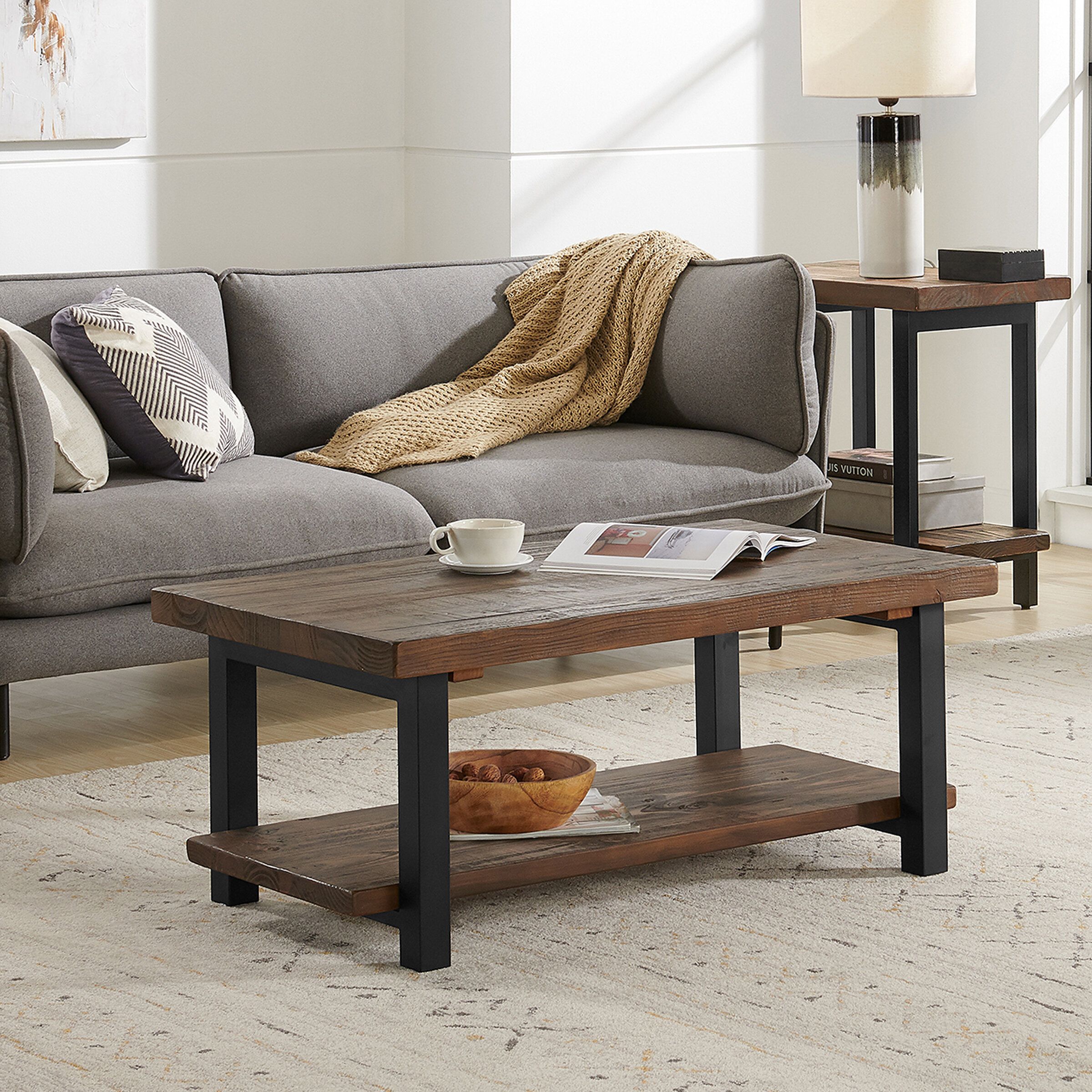Wayfair | Rustic / Lodge Coffee Tables You'll Love In 2022 With Rustic Natural Coffee Tables (View 3 of 15)