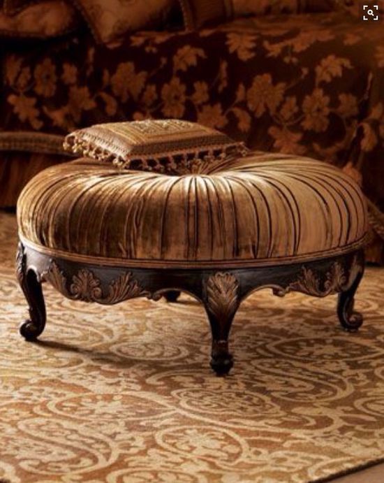 24 Best Brown Ottoman Ideas | Ottoman Coffee Table, Brown Ottoman, Living  Room Decor Intended For Brown Wash Round Ottomans (View 13 of 15)
