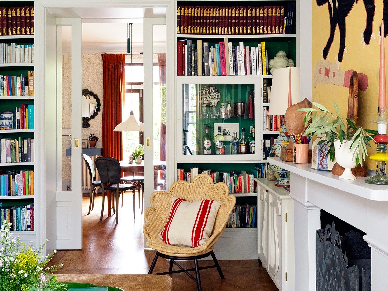 50+ Bookcase & Bookshelf Ideas And Designs | House & Garden Regarding Textured Black Bookcases (View 10 of 15)
