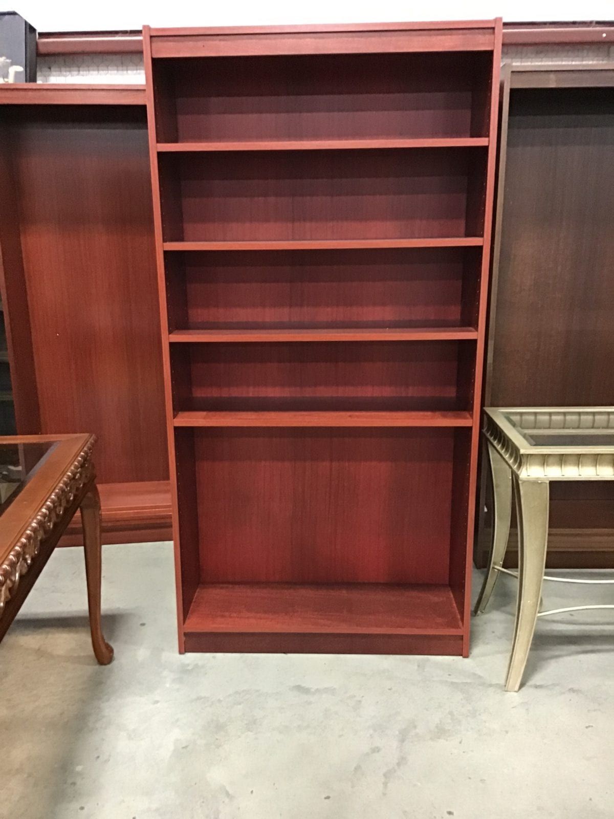 72" X 36" Cherry Bookcase By: Norsons | Office Barn In Cherry Bookcases (View 6 of 15)