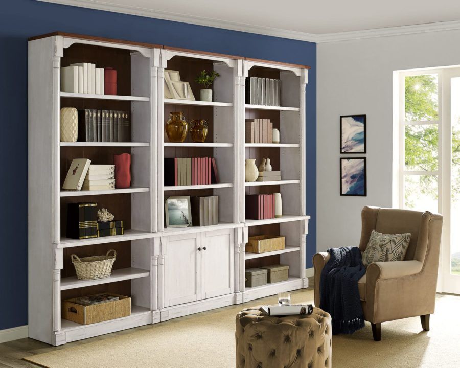 94″ Tall Bookcase With Lower Doors – Martin Furniture Intended For Bookcases With Doors (View 13 of 15)