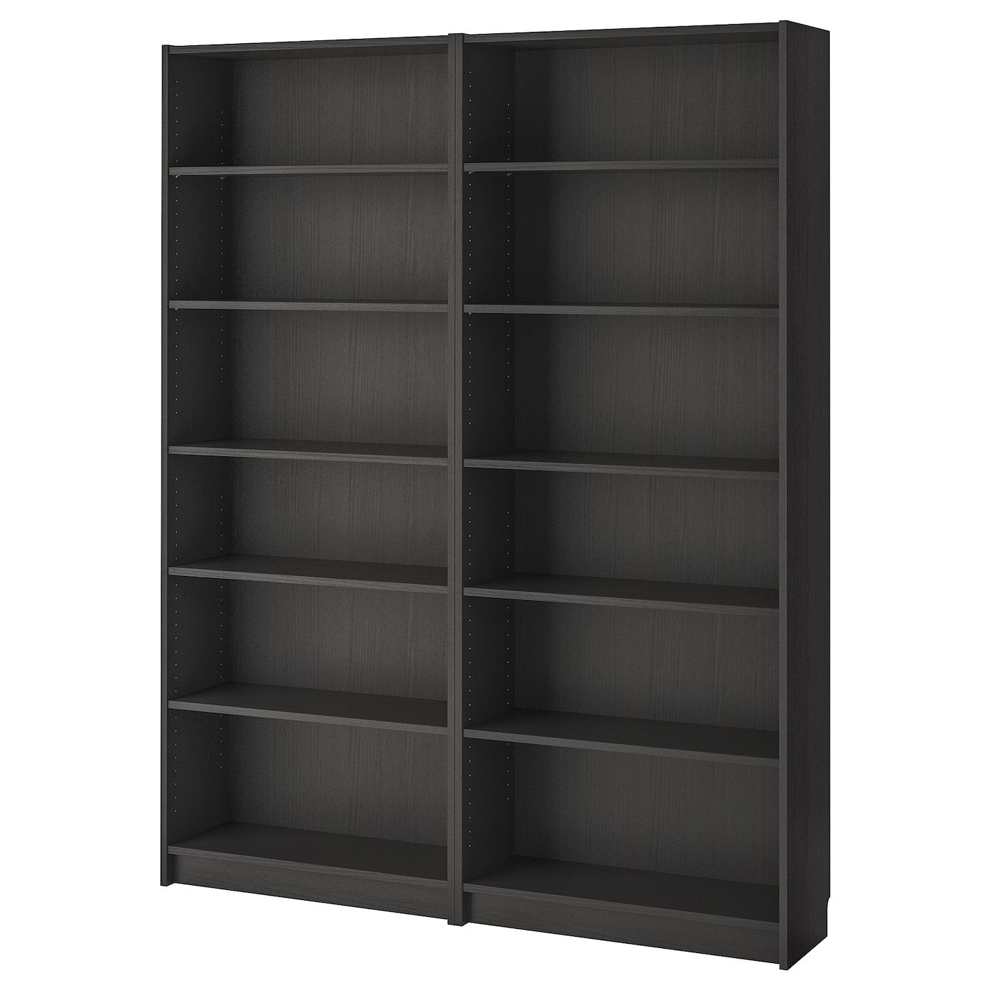Billy Bookcase, Black Brown, 63x11x791/2" – Ikea Throughout Natural Black Bookcases (View 9 of 15)