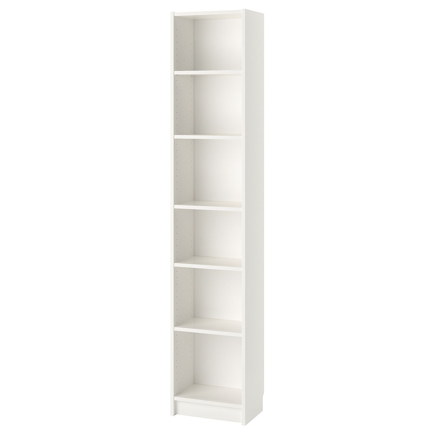 Billy Bookcase, White, 15 3/4x11x79 1/2" – Ikea With Regard To Narrow Bookcases (View 14 of 15)