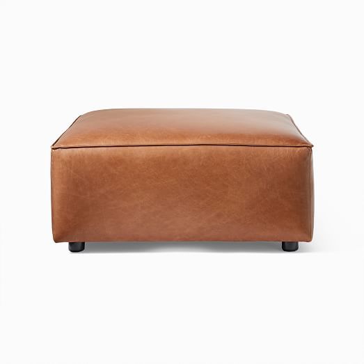 Brown Leather Ottoman Clearance, Save 55% (View 4 of 15)