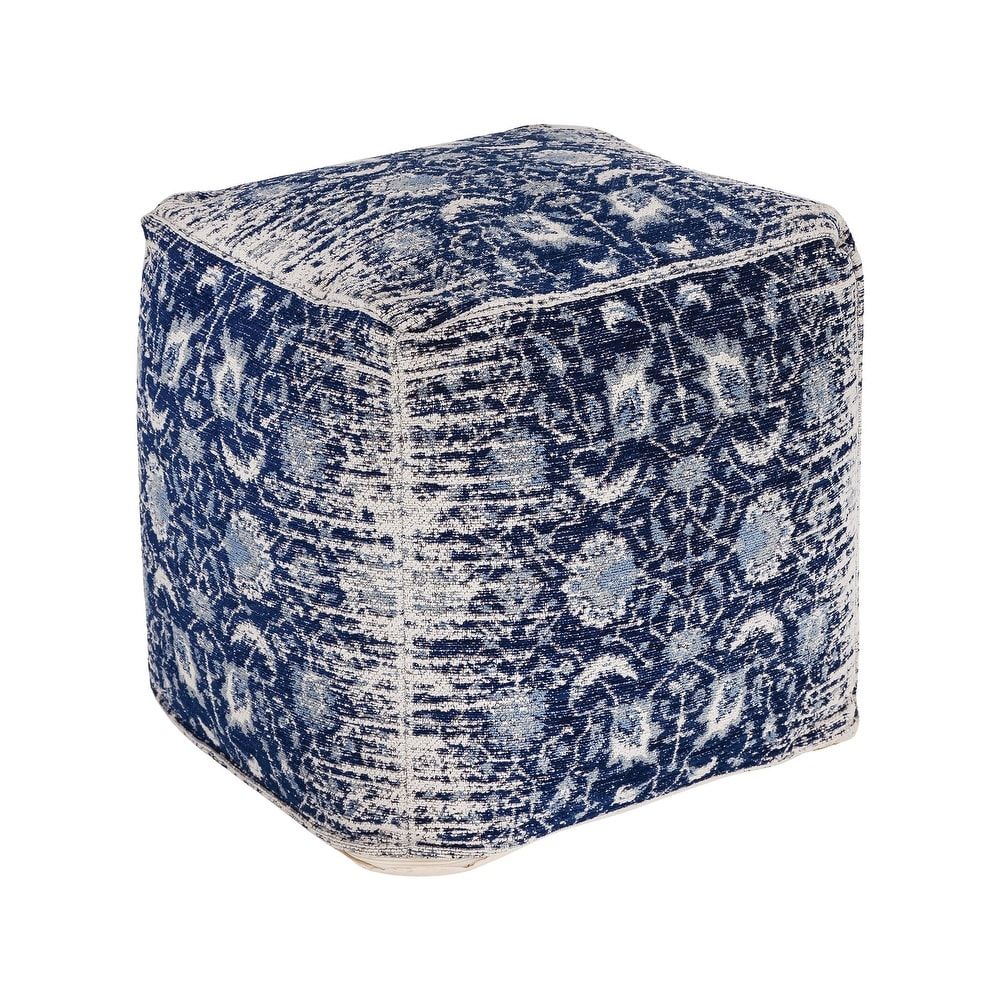 Buy Blue Ottomans & Storage Ottomans Online At Overstock | Our Best Living  Room Furniture Deals With Regard To Ivory And Blue Ottomans (View 11 of 15)