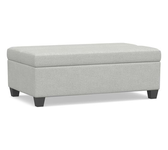 Buy Luna Upholstered Ottoman Sleeper Online | Pottery Barn Uae With Regard To Sleeper Ottomans (View 12 of 15)