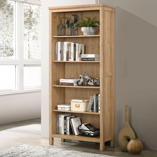 Core Living Natural Akara Bookshelf | Temple & Webster Throughout Natural Brown Bookcases (View 1 of 15)