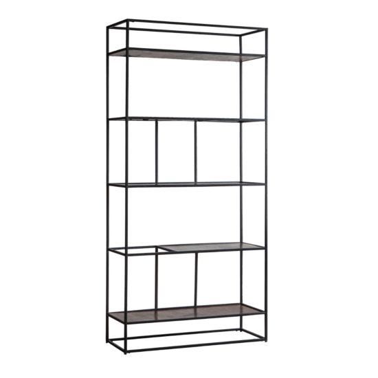 Crossland Grove Harlow Display Unit Bookcase Antique Copper | Robert Dyas Regarding Antique Copper Bookcases (View 9 of 15)