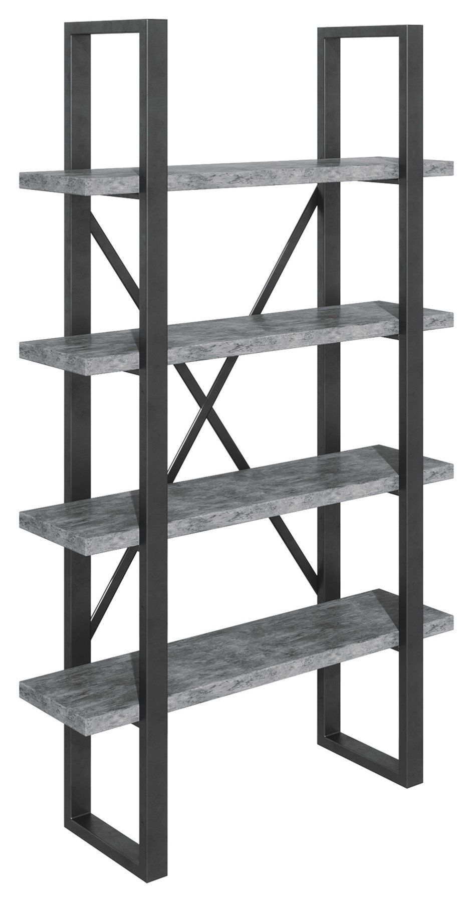 Delta Stone Shelf Unit | Eyres Furniture In Gray Metal Stone Bookcases (View 12 of 15)