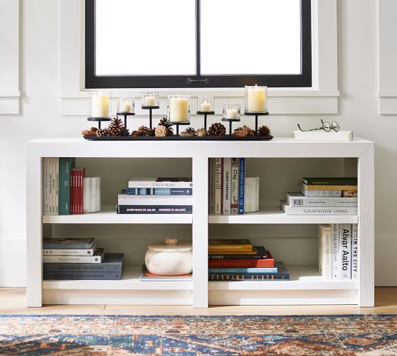 Dillon Low Bookcase | Pottery Barn Pertaining To Low Bookcases (View 5 of 15)