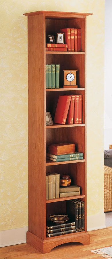 Easy To Build Tower Bookcase | Woodworking Project | Woodsmith Plans With Tower Bookcases (View 8 of 15)