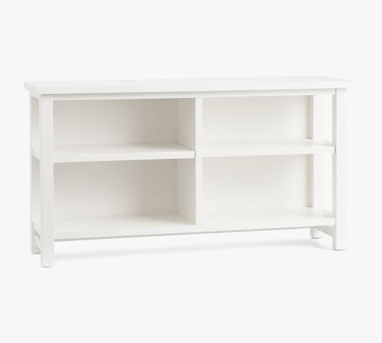 Farmhouse Console Bookcase | Pottery Barn With White Console Bookcases (View 8 of 15)