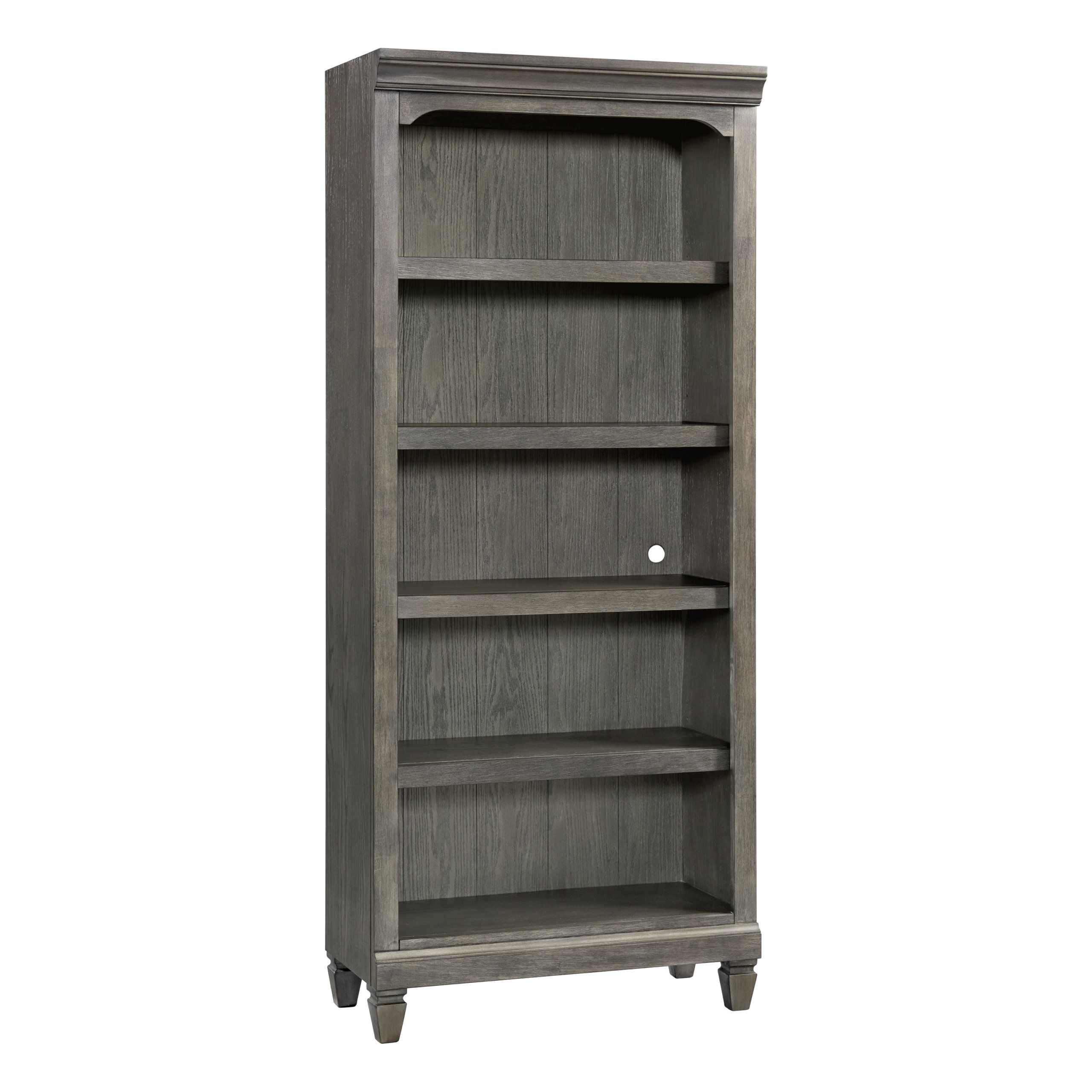 Foundry 76" Bunching Bookcase – Intercon Furniture With Dark Brushed Pewter Bookcases (View 6 of 15)