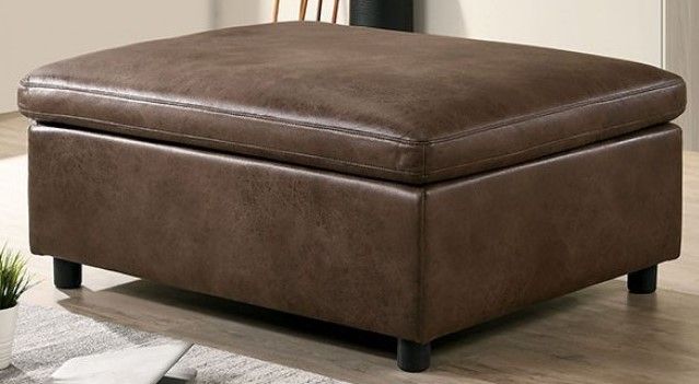 Furniture Of America® Tamera Brown Ottoman | Furniture Depot | El Centro,  Ca And Palm Springs, Ca With Regard To 19 Inch Ottomans (View 15 of 15)