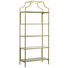 Gold Bookcases & Shelving For Sale | Ebay Within Gold Glass Bookcases (View 13 of 15)
