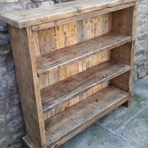 Handmade Solid Wood Bookcase (View 9 of 15)