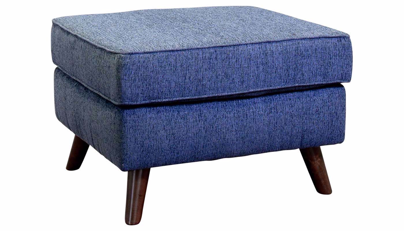 Hollywood Denim Ottoman – Home Zone Furniture – Furniture Stores Serving  Dallas, Fort Worth And Northeast Texas | Mattress Sets, Living Room  Furniture, Bedroom Furniture For Gumdrop Denim Blue Ottomans (View 5 of 15)