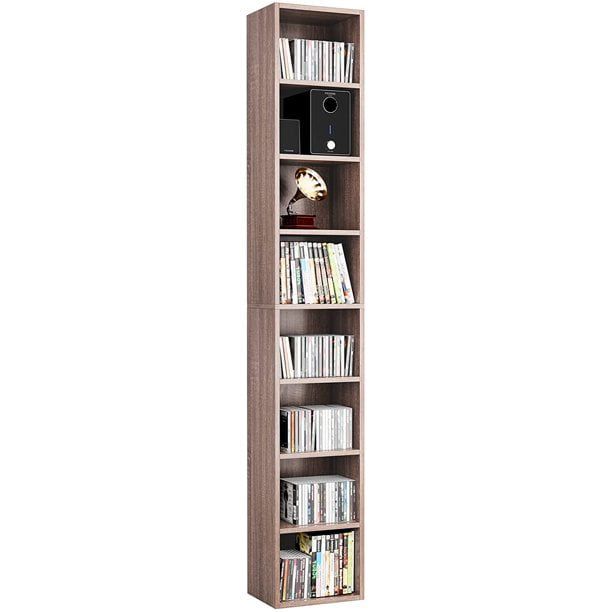 Homfa 8 Tier Wood Bookcase,  (View 6 of 15)