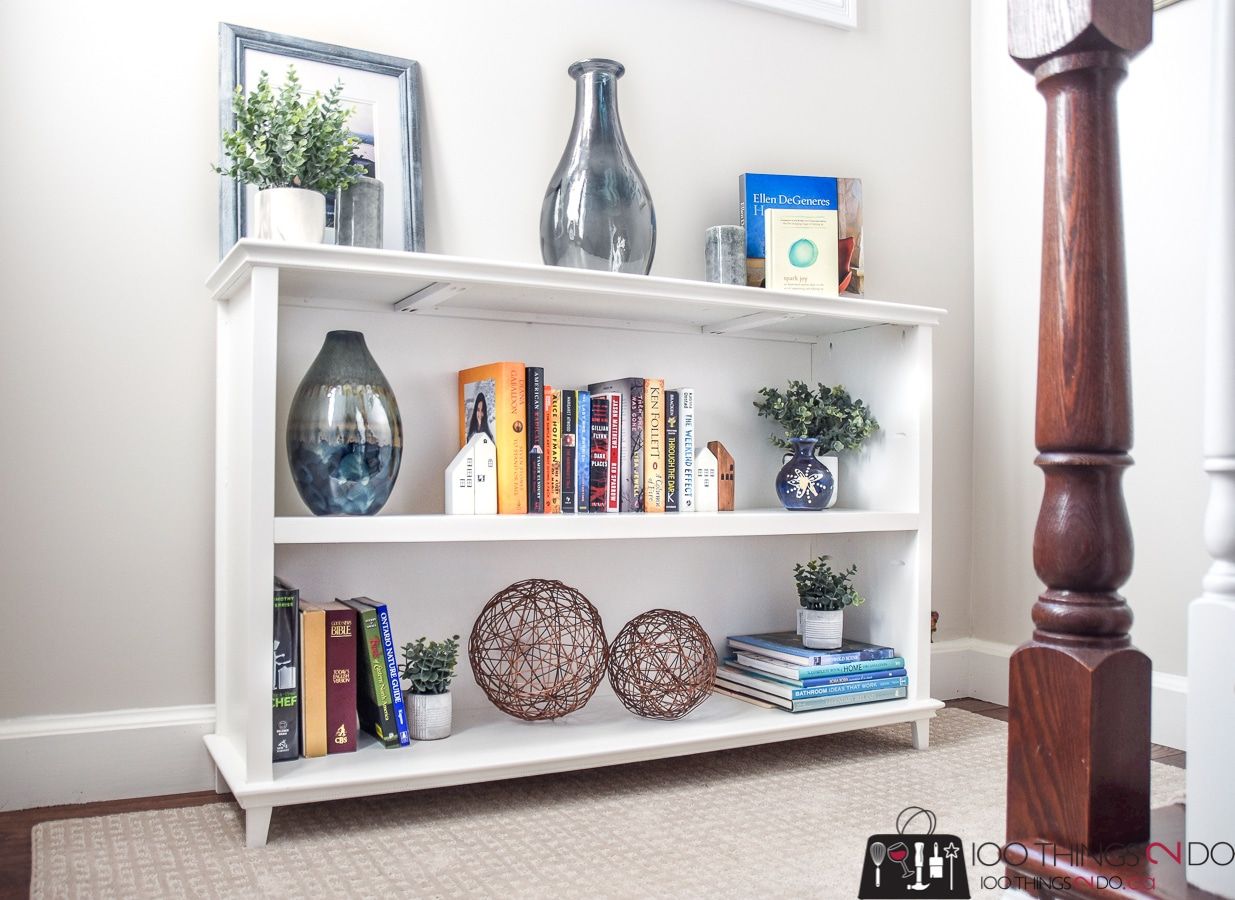 How To Build A Diy Low Bookcase Bookshelf Storage Within Low Bookcases (View 10 of 15)
