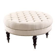 Ivory/off White Ottomans & Benches | Hsn Pertaining To Off White Ottomans (View 4 of 15)