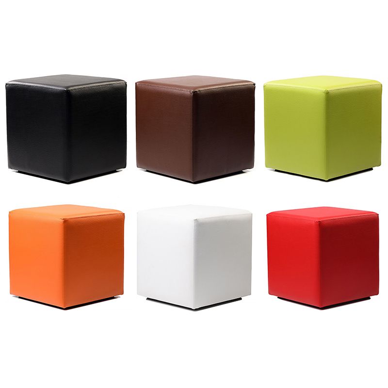 Jamie Square Ottoman – 6 Colours | Value Office Furniture For Square Ottomans (View 1 of 15)