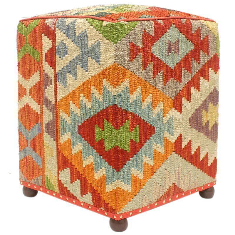 Kilim Ottomans – Ideas On Foter In Multicolor Ottomans (View 1 of 15)