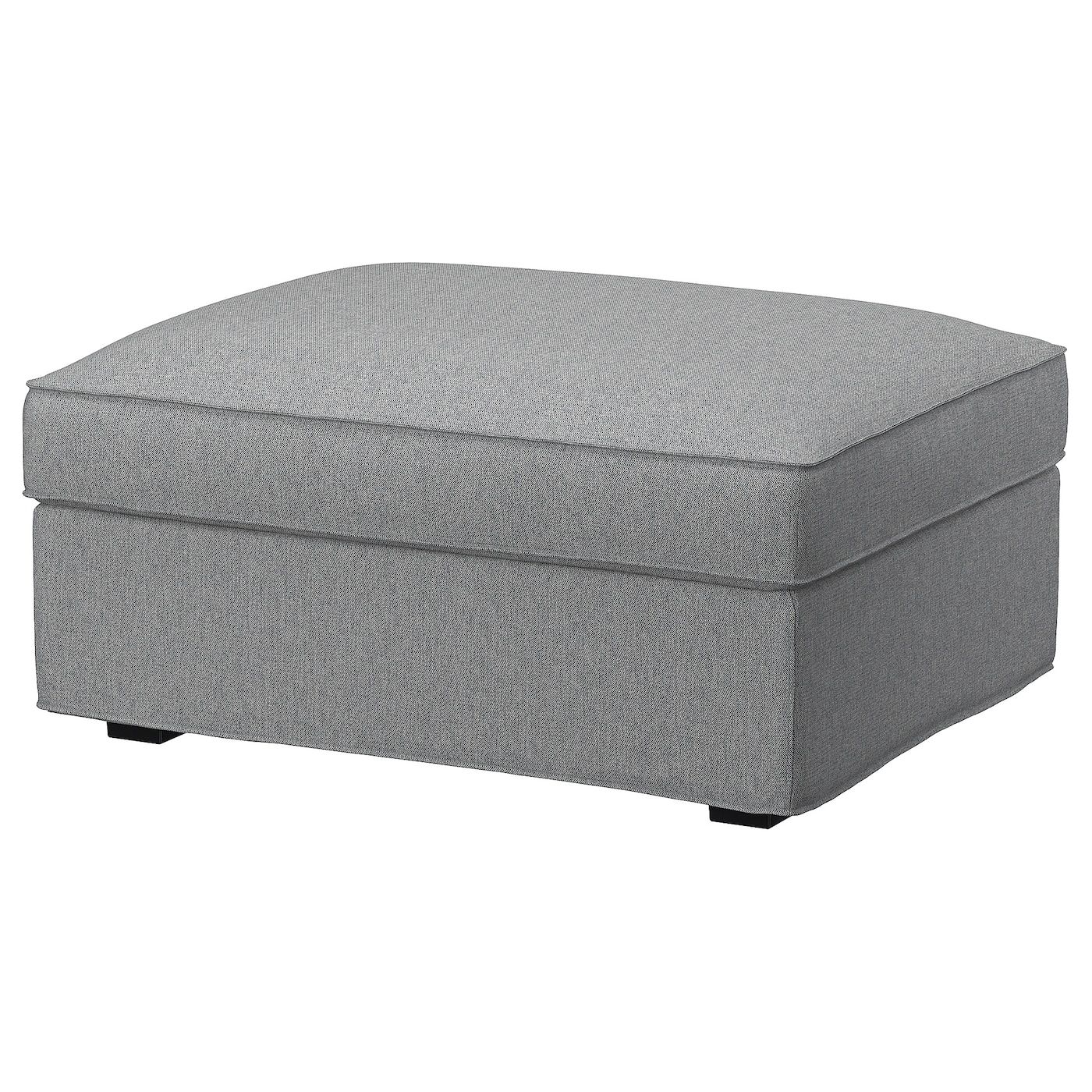 Kivik Ottoman With Storage, Tibbleby Beige/gray – Ikea Intended For Gray Ottomans (View 1 of 15)