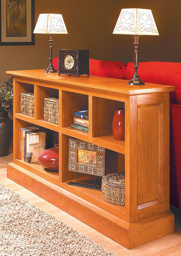 Low Cherry Bookcase | Woodworking Project | Woodsmith Plans For Cherry Bookcases (View 15 of 15)