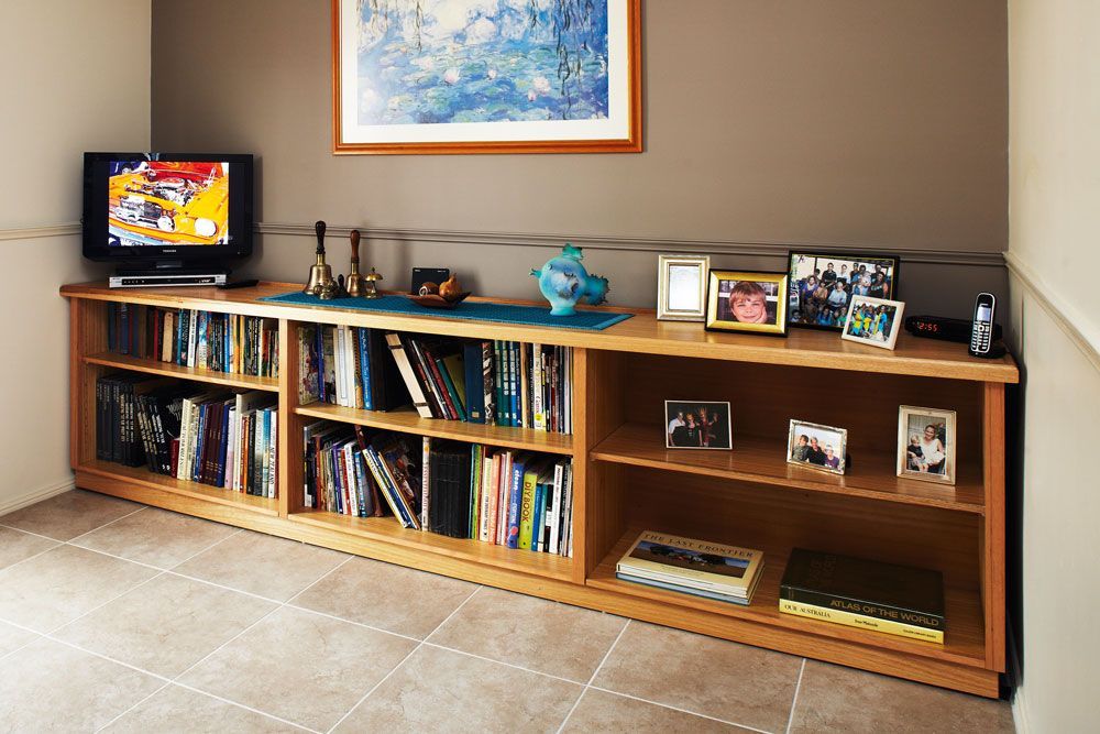 Low Line Bookshelf – Australian Handyman Magazine | Low Bookshelves, Low  Bookcase, Bookshelves Diy Regarding Low Bookcases (View 13 of 15)
