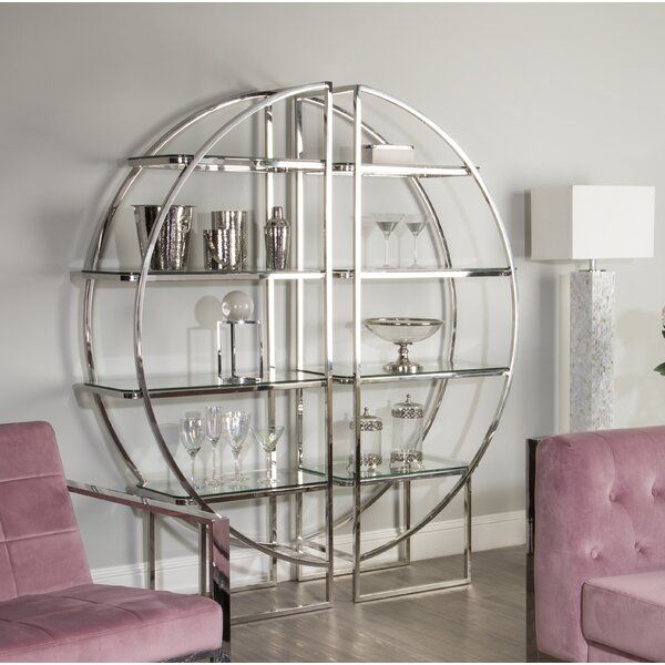 Mirrored Bookcase | Wayfair.co (View 11 of 15)