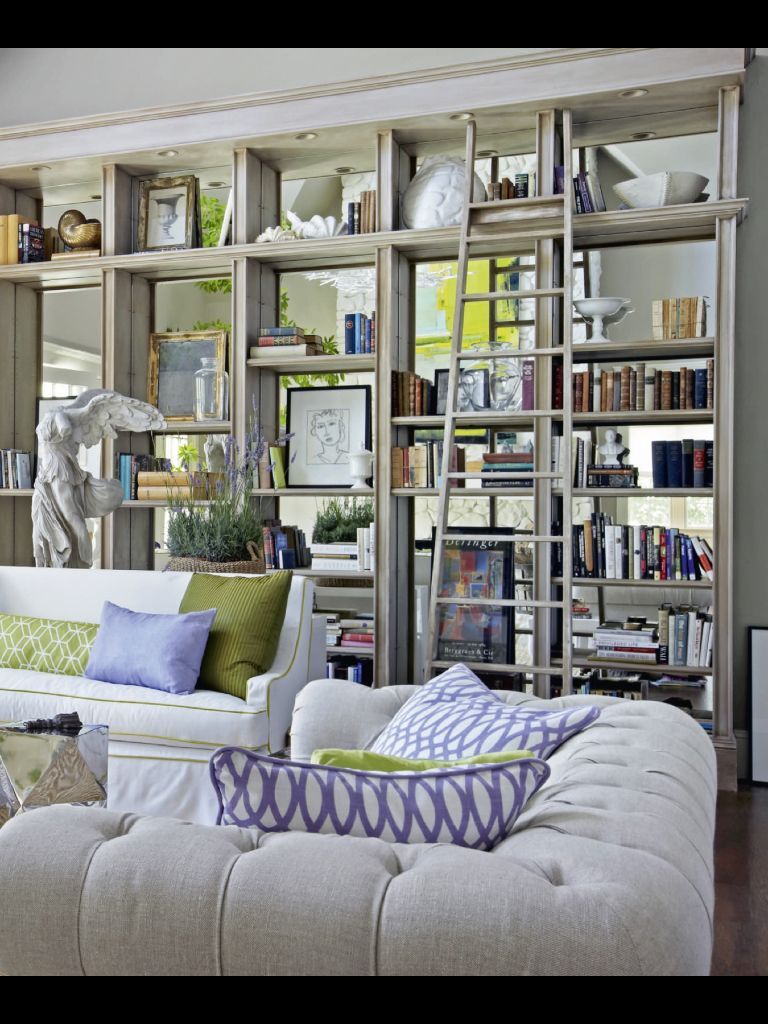 Mirrored Bookshelves | Living Room Mirrors, Room Design, Home Decor Throughout Mirrored Bookcases With 3 Shelves (View 12 of 15)