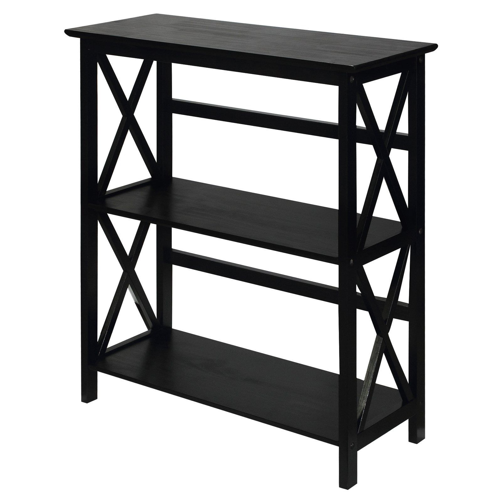 Montego 3 Tier Bookcase – Walmart Throughout Three Tier Bookcases (View 9 of 15)