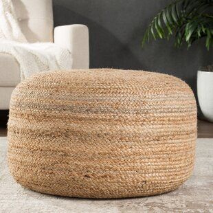 Natural Ottoman | Wayfair Pertaining To Natural Ottomans (View 13 of 15)