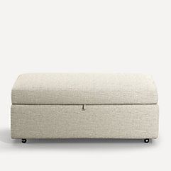 Ottomans, Poufs & Benches | Crate & Barrel Inside Bench Ottomans (View 15 of 15)