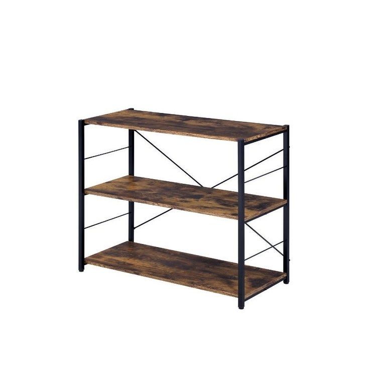Q Max 30" H Three Tier Shelf Bookshelf – Overstock – 33465656 Throughout Three Tier Bookcases (View 6 of 15)