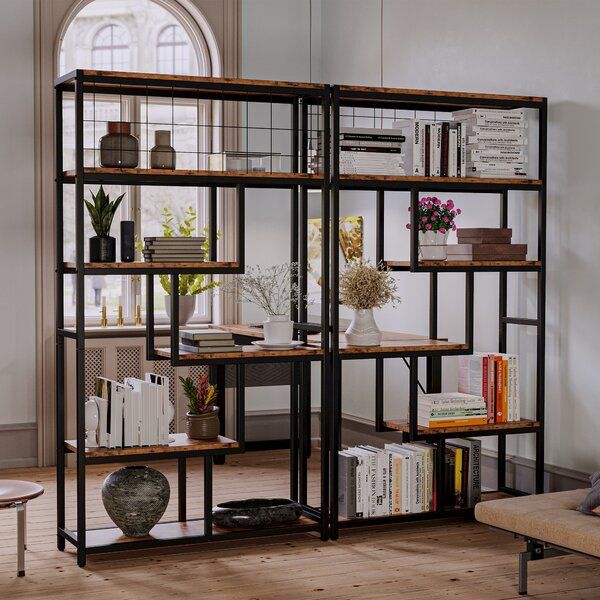 Room Divider Sturdy Bookcase | Wayfair Within Minimalist Divider Bookcases (View 7 of 15)