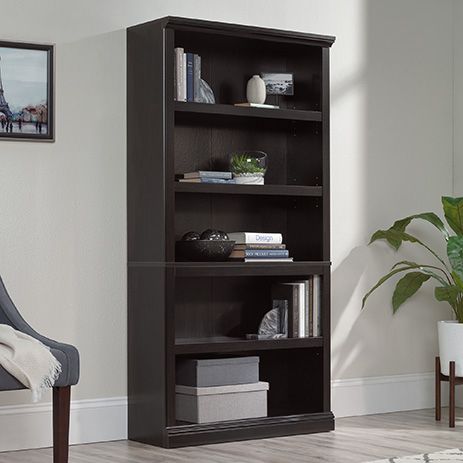 Sauder Select | 5 Shelf Bookcase | 414235 | Sauder With Bookcases With Five Shelves (View 3 of 15)