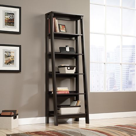 Sauder Select | 5 Shelf Bookcase | 414602 | Sauder In Five Shelf Bookcases With Drawer (View 8 of 15)