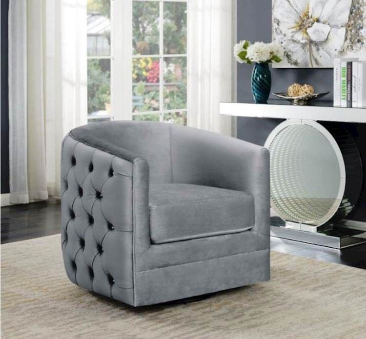 Silver Chairs – Speedyfurniture Regarding Upholstery Soft Silver Ottomans (View 8 of 15)