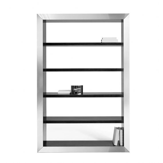 Stainless Steel Bookcase | Artesmoble Throughout Stainless Steel Bookcases (View 4 of 15)