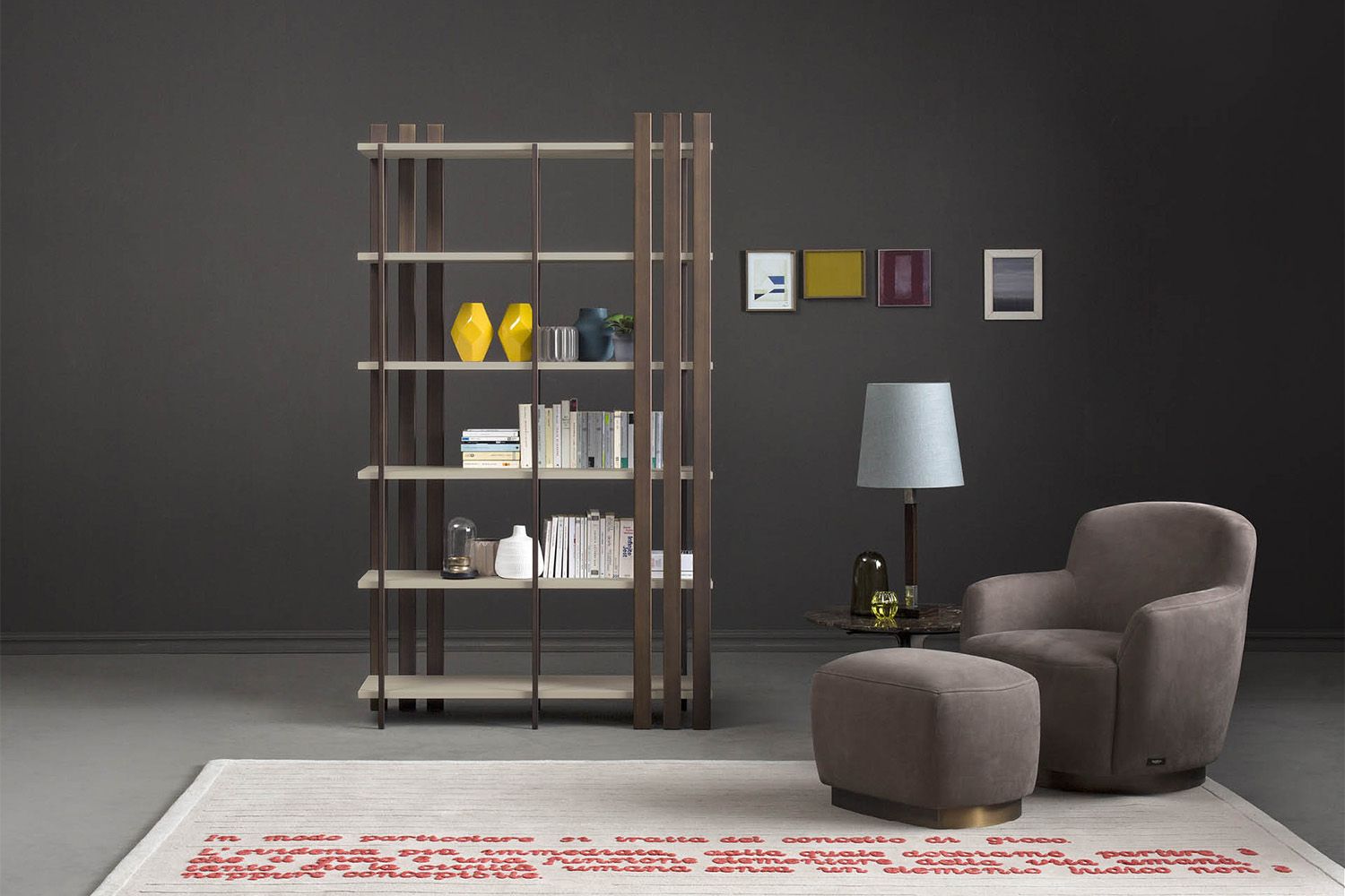 Tall Free Standing 6 Shelf Bookcase Tower | Bodema Pertaining To Tower Bookcases (View 7 of 15)