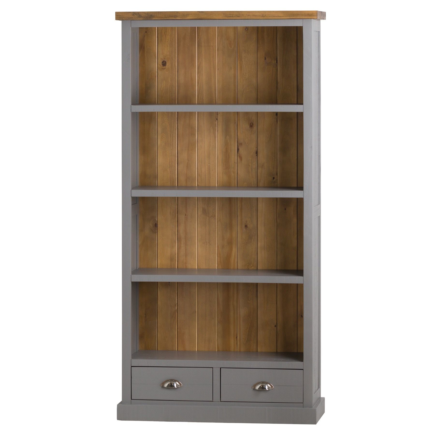 The Byland Collection Two Drawer Bookcase – Bon Ecosse Intended For Two Drawer Bookcases (View 1 of 15)