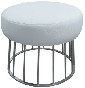 Tlsdesign In Ottomans With Caged Metal Base (View 8 of 15)